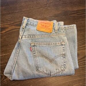 Levi's Men's Light Blue Straight Jeans